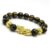 Sleek Feng Shui Black Obsidian Wealth Bracelet